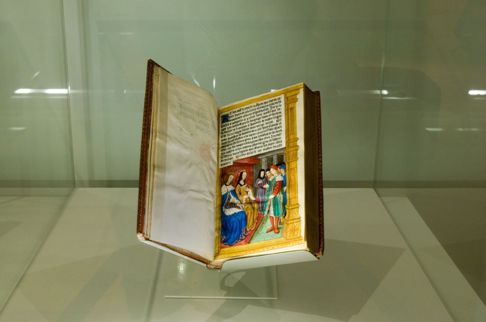 Scénographie de l'exposition Anne de Bretagne 