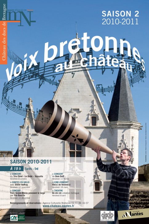 Affiche "Voix bretonnes"