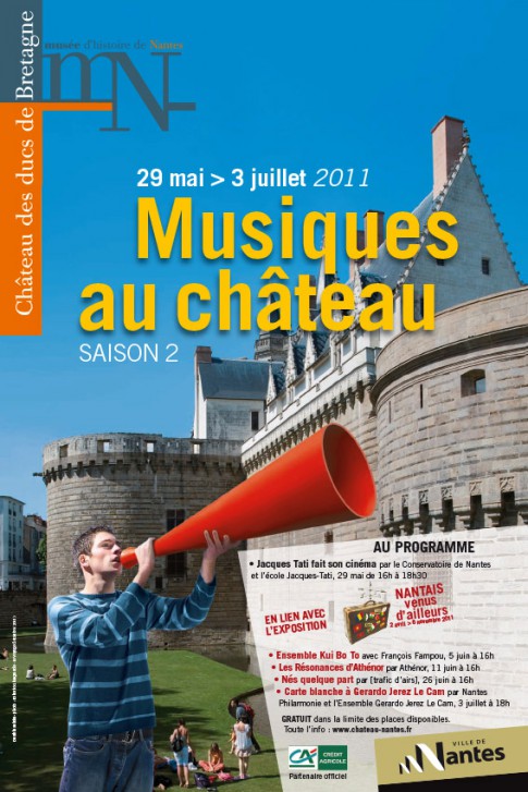 Affiche "Musiques au Château"