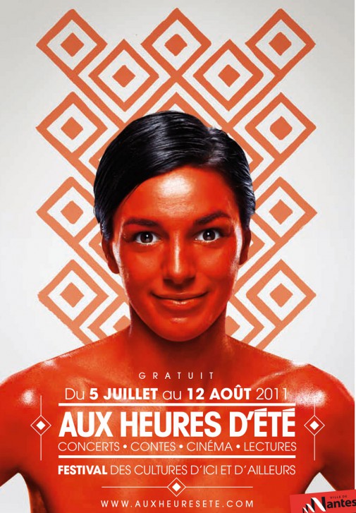 Affiche "Aux heures d'été"