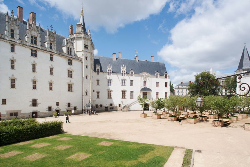 la cour du château 