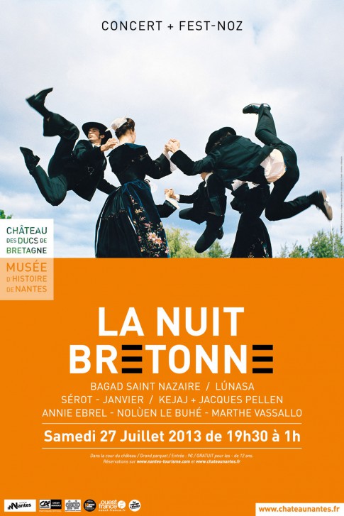 Affiche "La nuit bretonne"