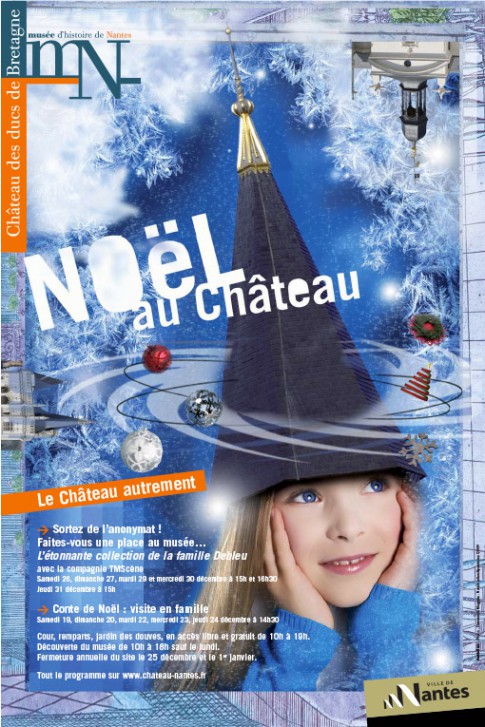 Affiche "Noël au Château"