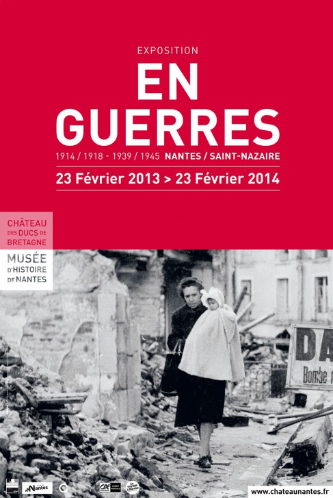 Affiche de l'exposition "En guerres"