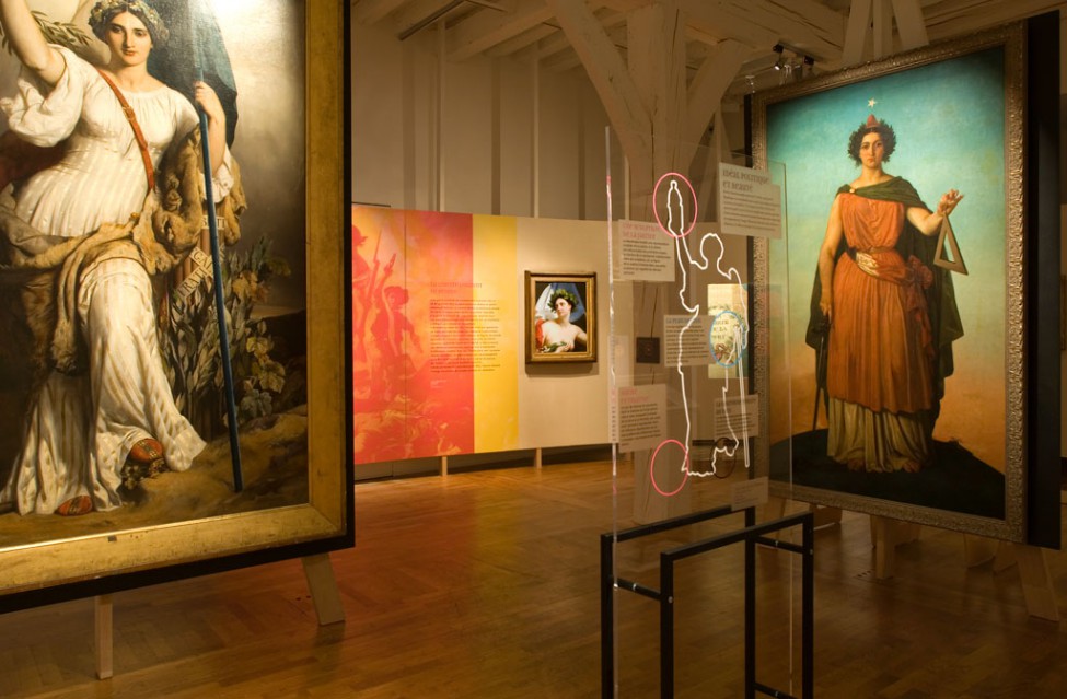 scenography of the exhibition