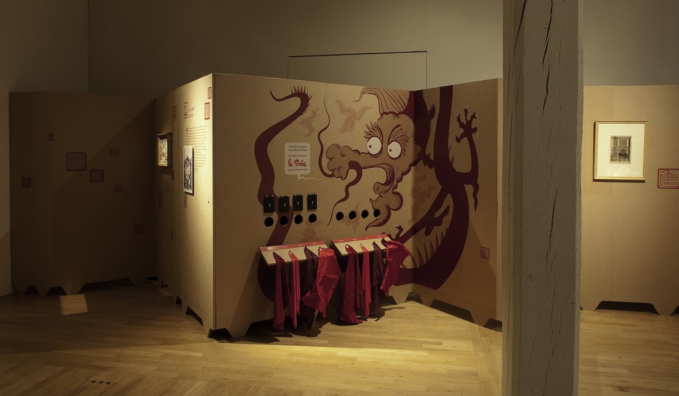scenography of the exhibition