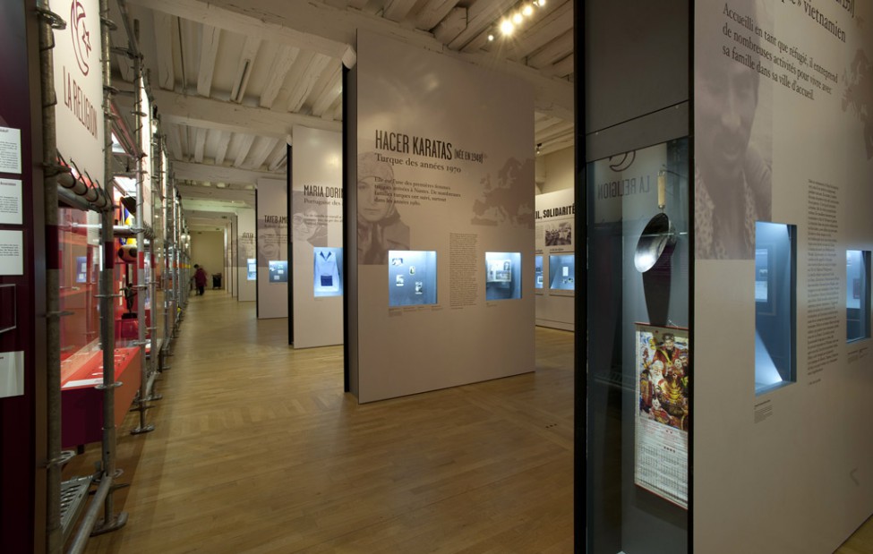 scenography of the exhibition