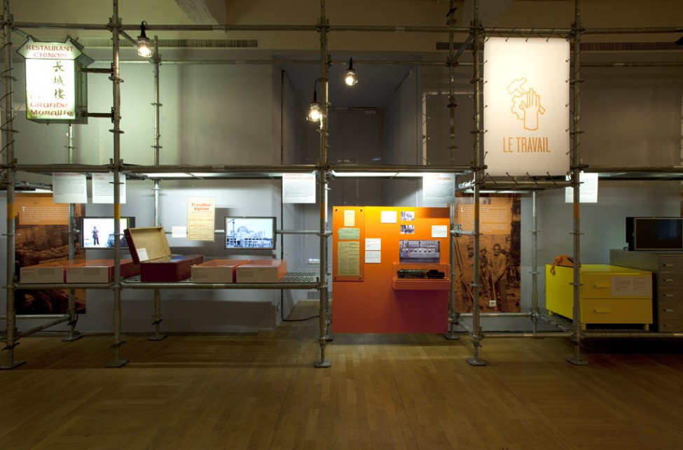 scenography of the exhibition