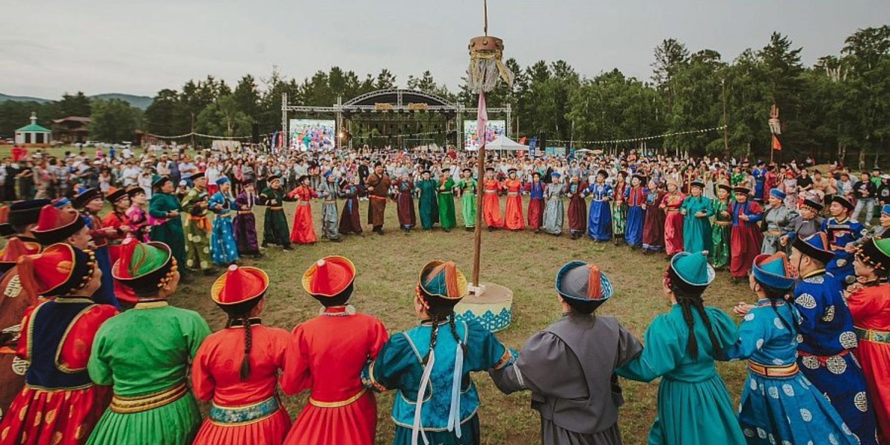 Initiation : Danses de Sibérie et Yokhor, Danse de Cercle Bouriate