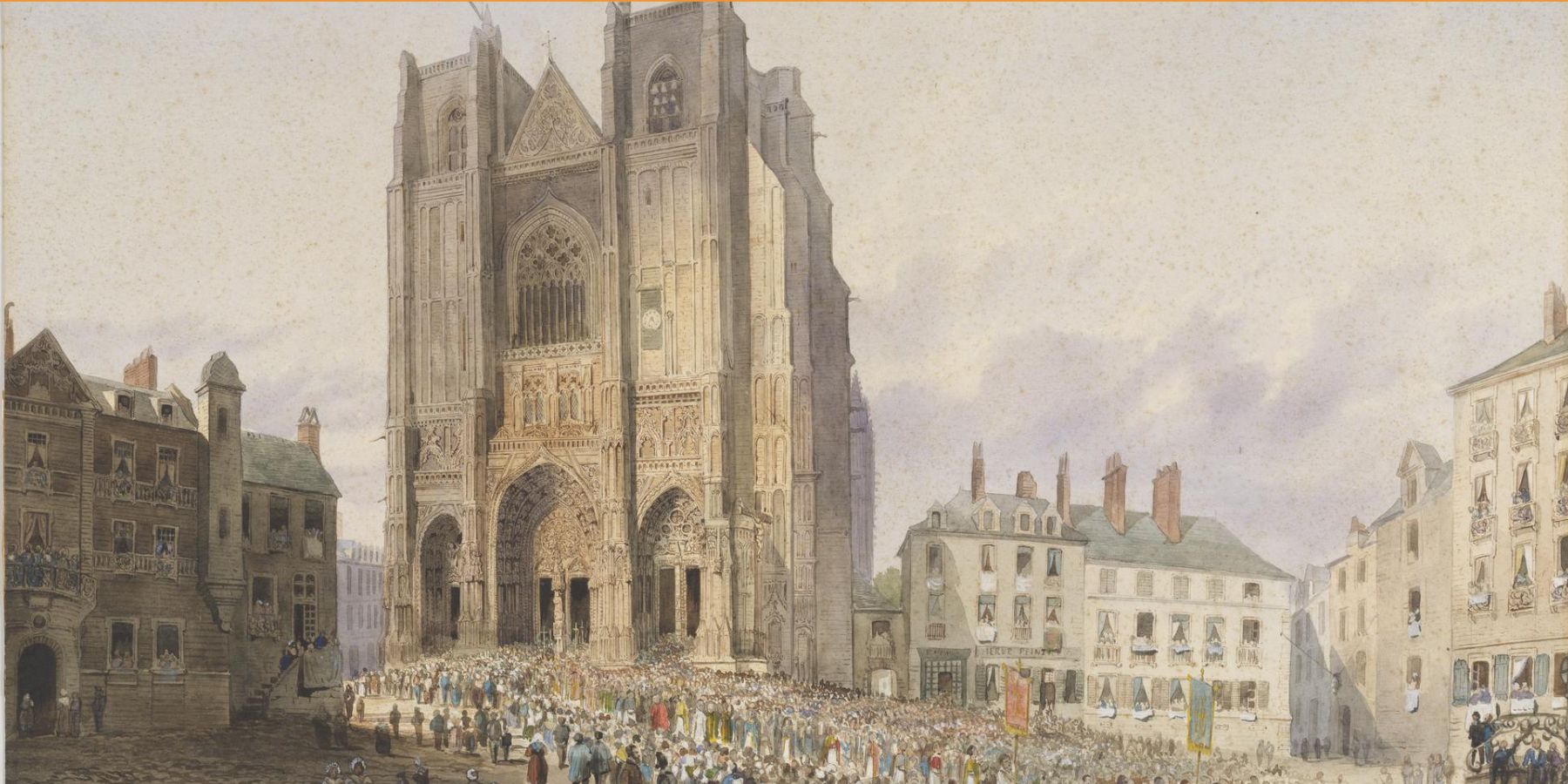 Portail des collections : La cathédrale de Nantes en 15 objets